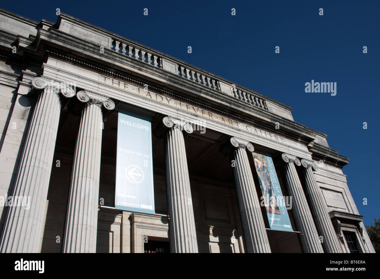 La Lady Lever Art Gallery di Port Sunlight, Wirral, Regno Unito. Foto Stock