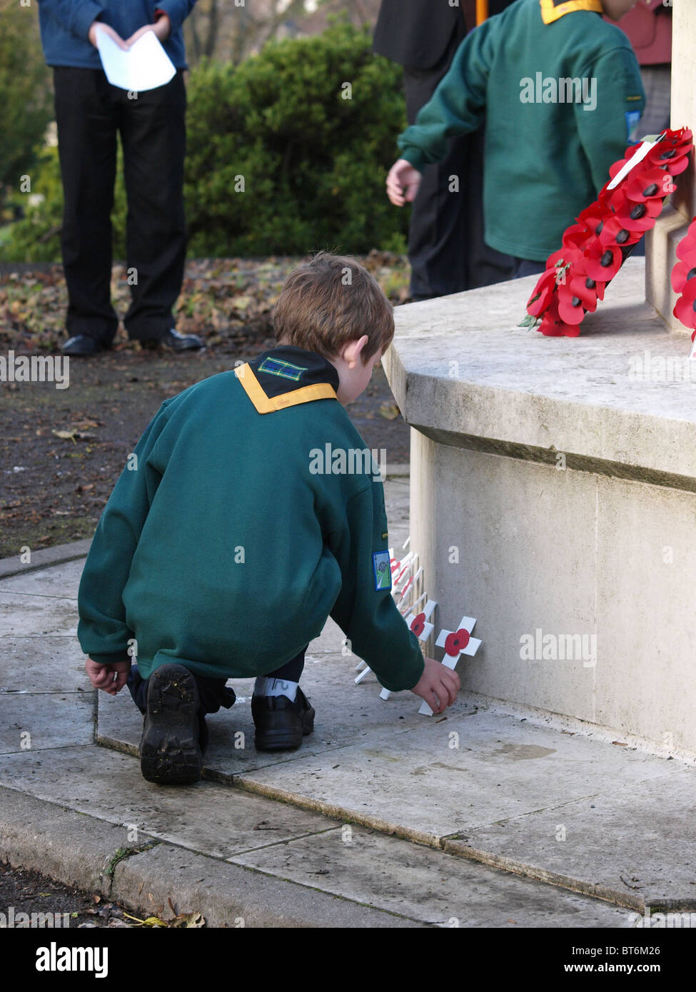 Ricordo Service Radnor Street Cimitero Swindon Foto Stock