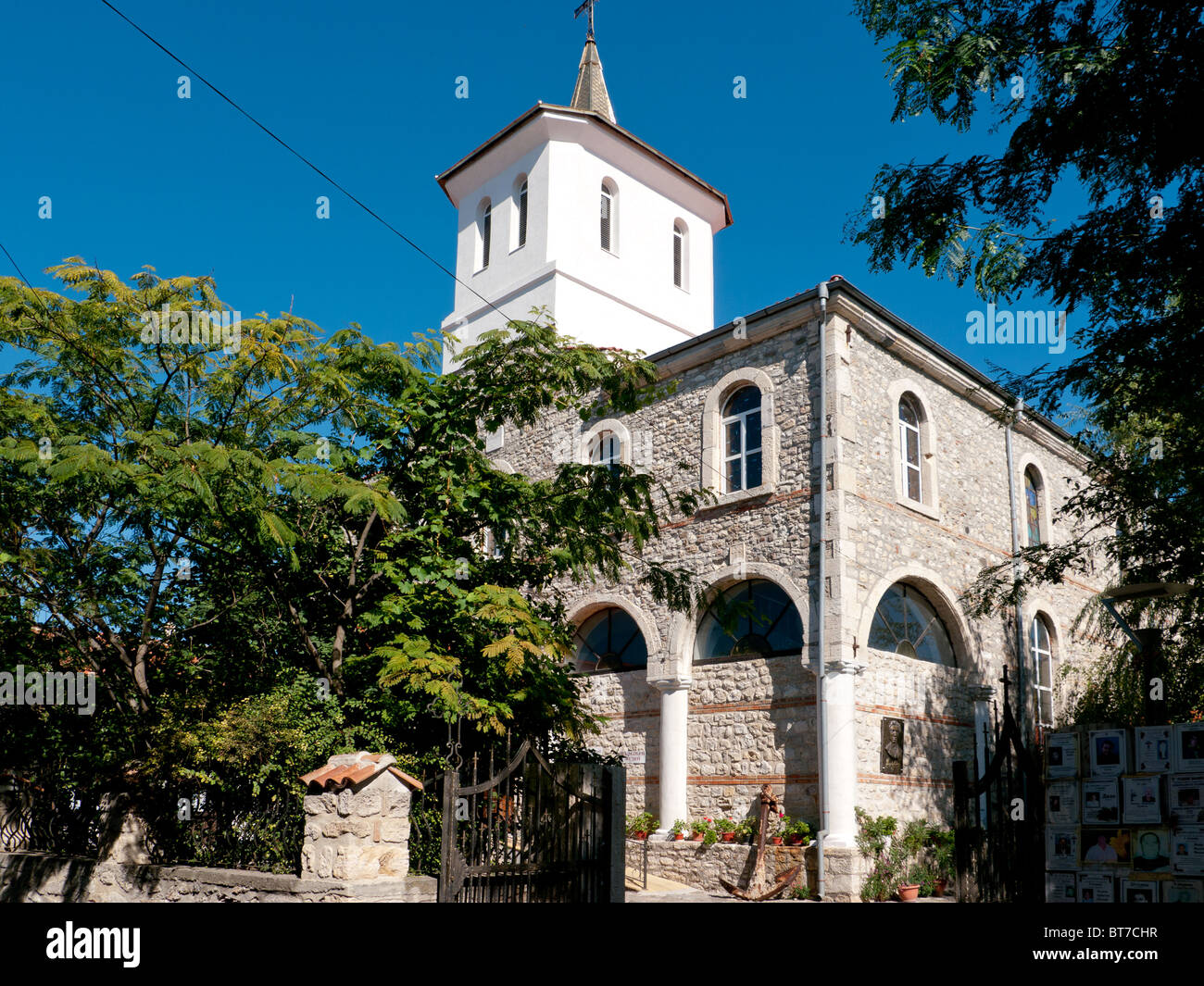 La Chiesa di 'St. Vergine Maria in Nessebar, Bulgaria, Mar Nero Foto Stock