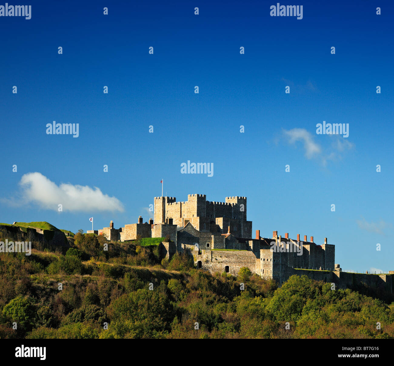 Castello di dover. Foto Stock