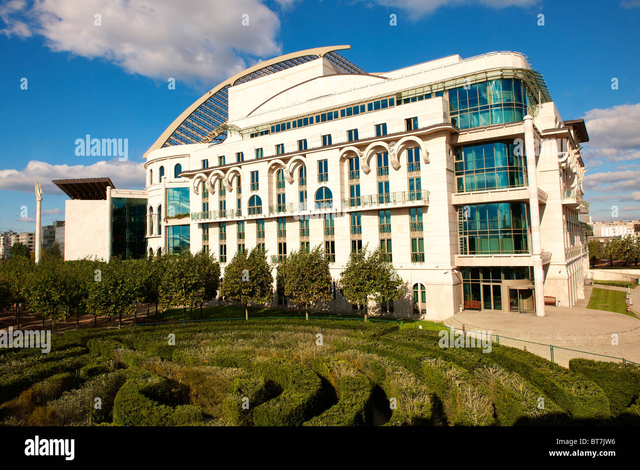 La nazionale ungherese di teatro, Budapest Ungheria Foto Stock