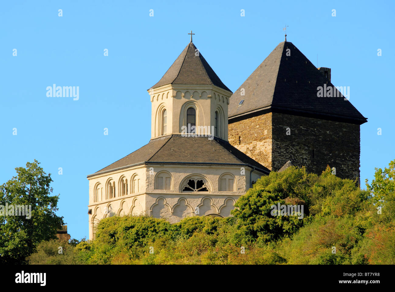 Oberburg - castello Oberburg 02 Foto Stock