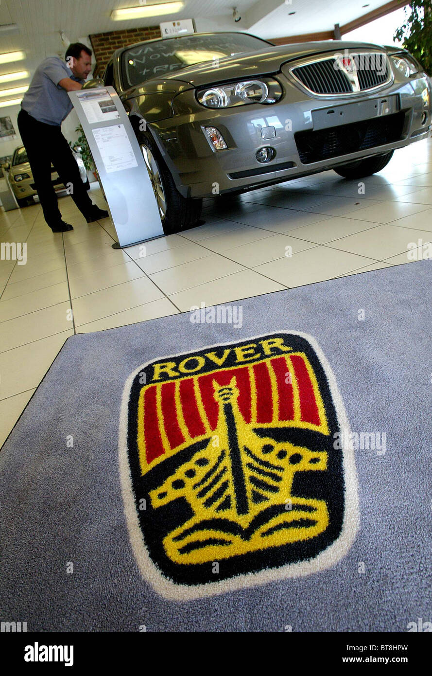 Rover Auto showroom. Foto di James Boardman. Foto Stock