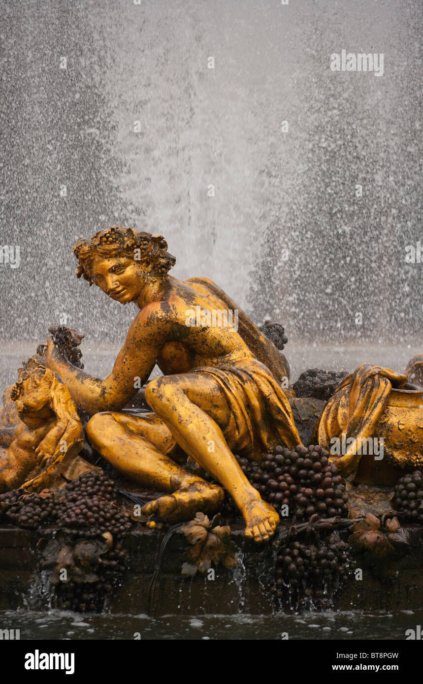 Château Castello Versailles Palace Francia - Francese Foto Stock