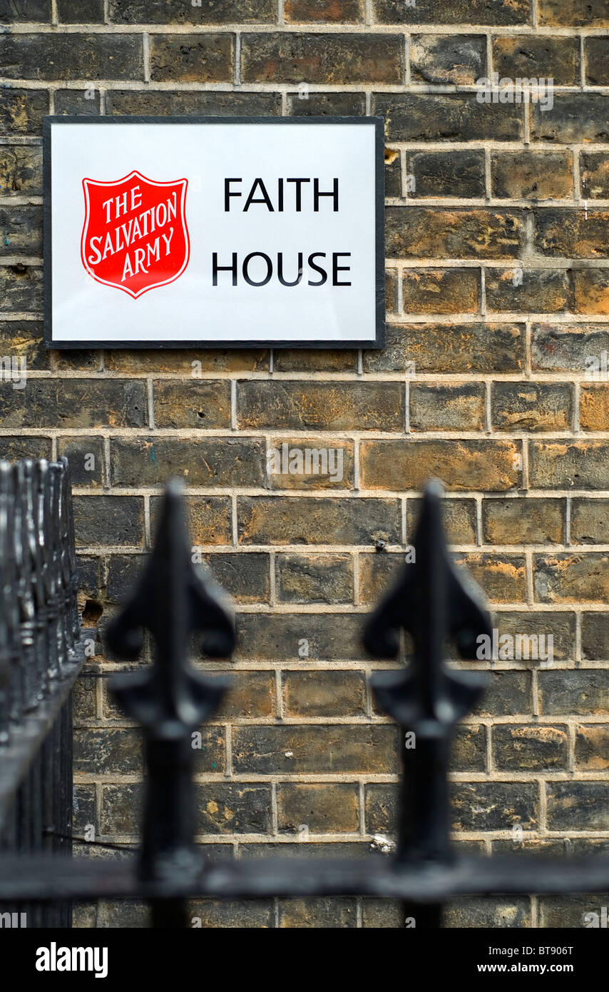 La fede House, Esercito della Salvezza edificio su Argyle Street a Londra, Regno Unito Foto Stock
