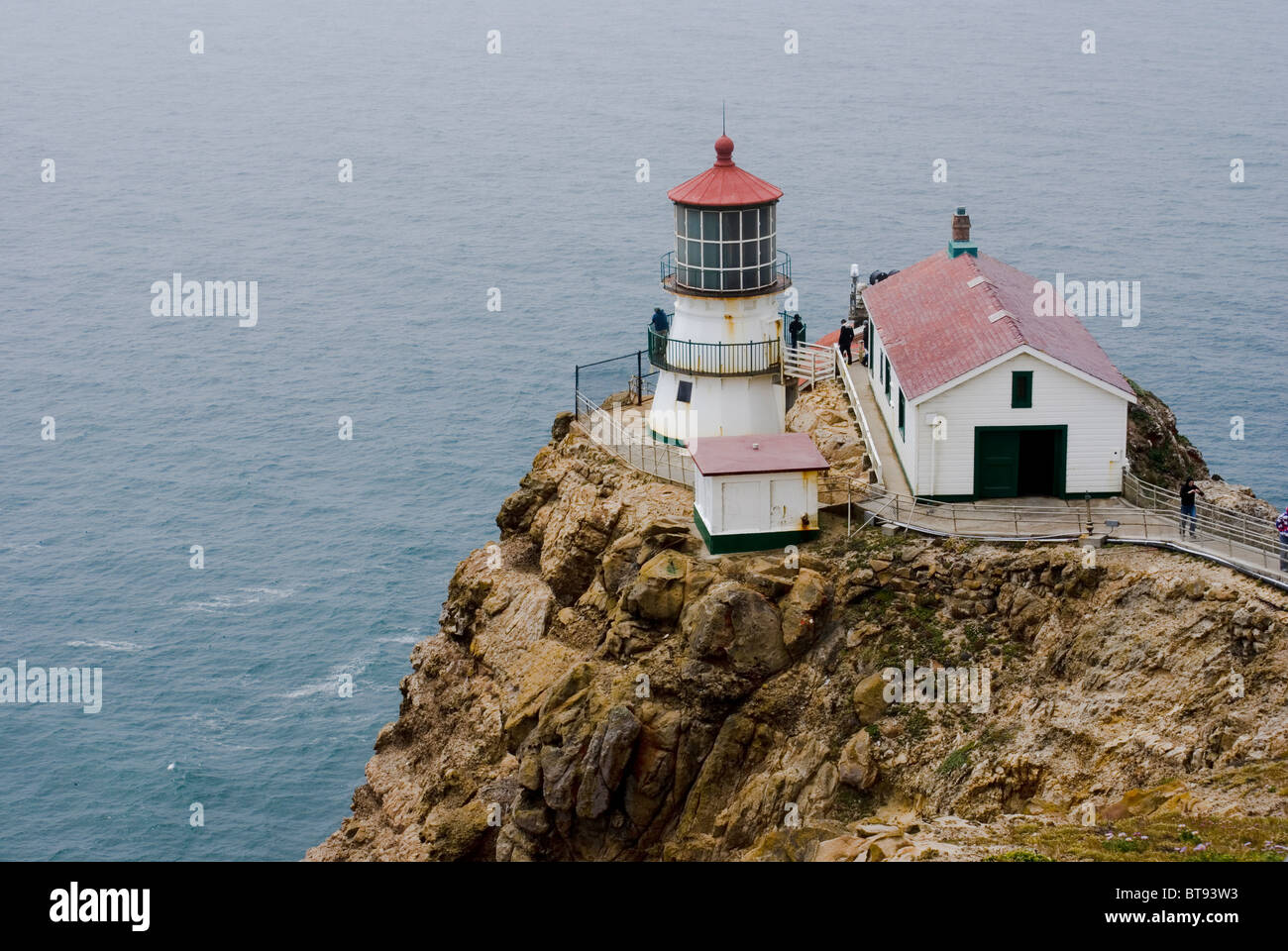 Faro, Point Reyes National Seashore, CALIFORNIA, STATI UNITI D'AMERICA Foto Stock