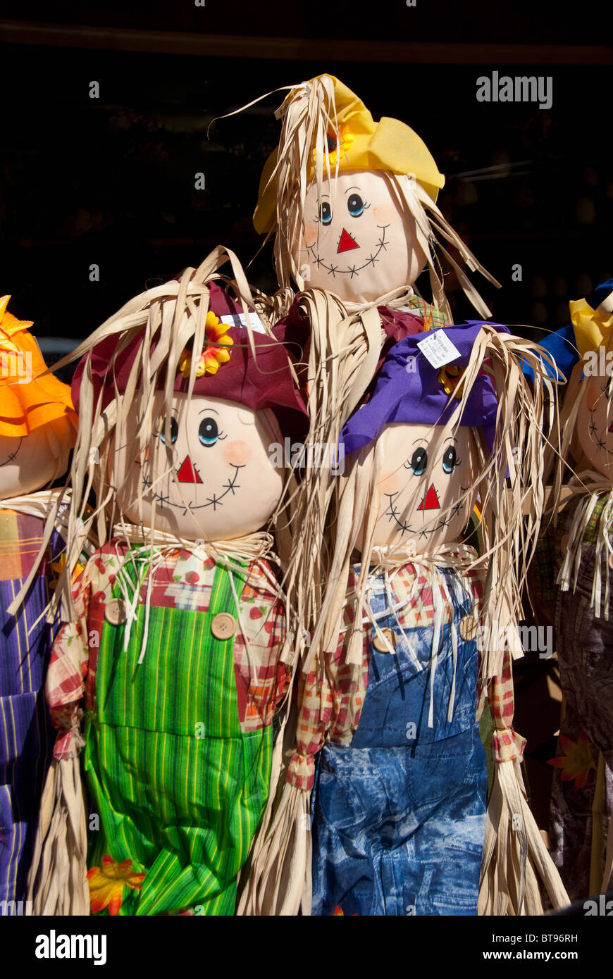 Decorazioni di Halloween in Maggie Valley, North Carolina, STATI UNITI D'AMERICA Foto Stock