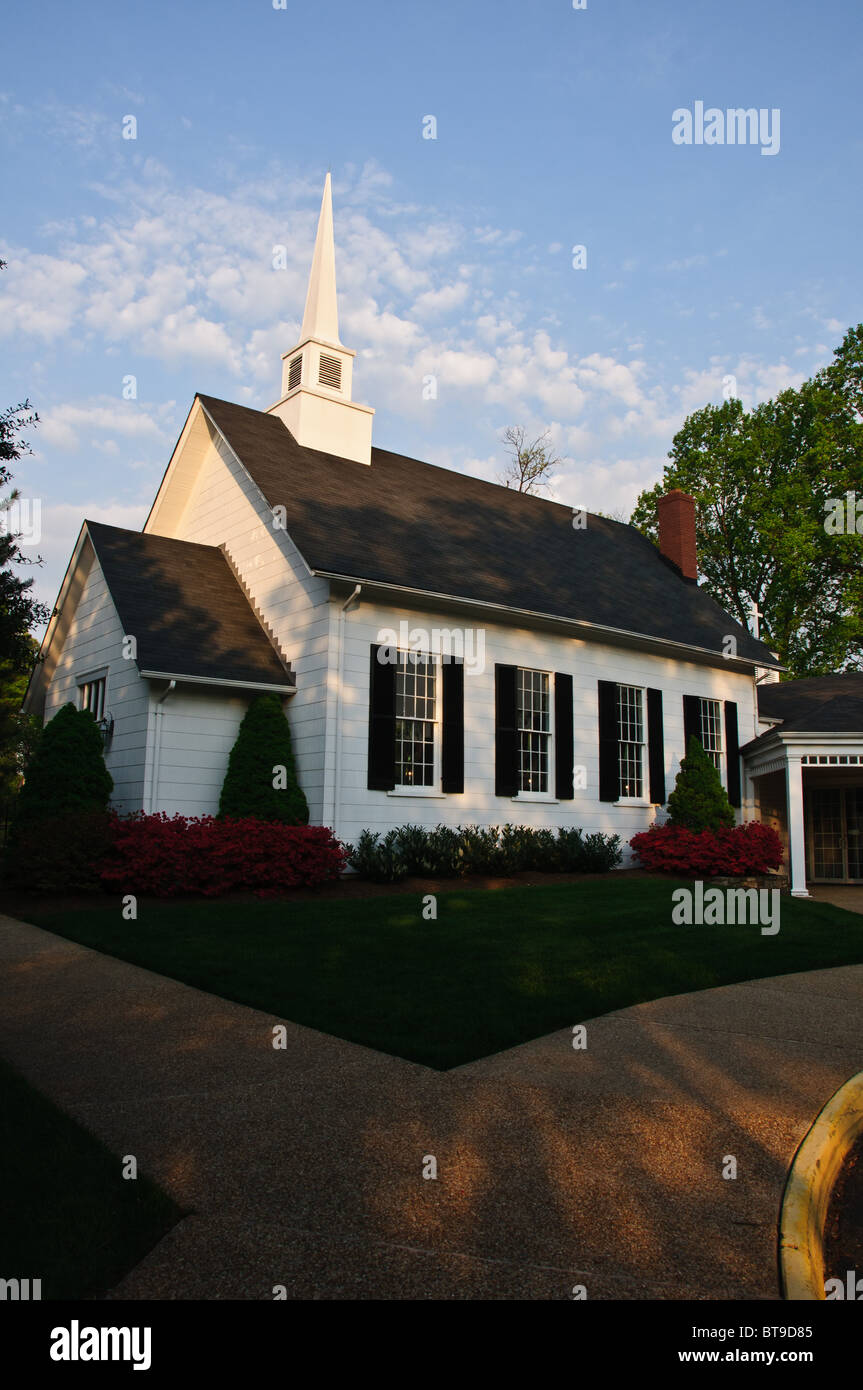 Vale Regno Chiesa Metodista, Oakton, in contea di Fairfax, Virginia Foto Stock