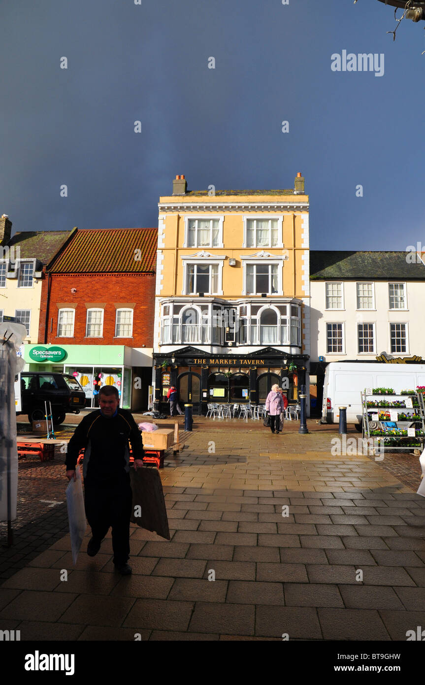 Great Yarmouth, Suffolk, Inghilterra: La Taverna del mercato Foto Stock