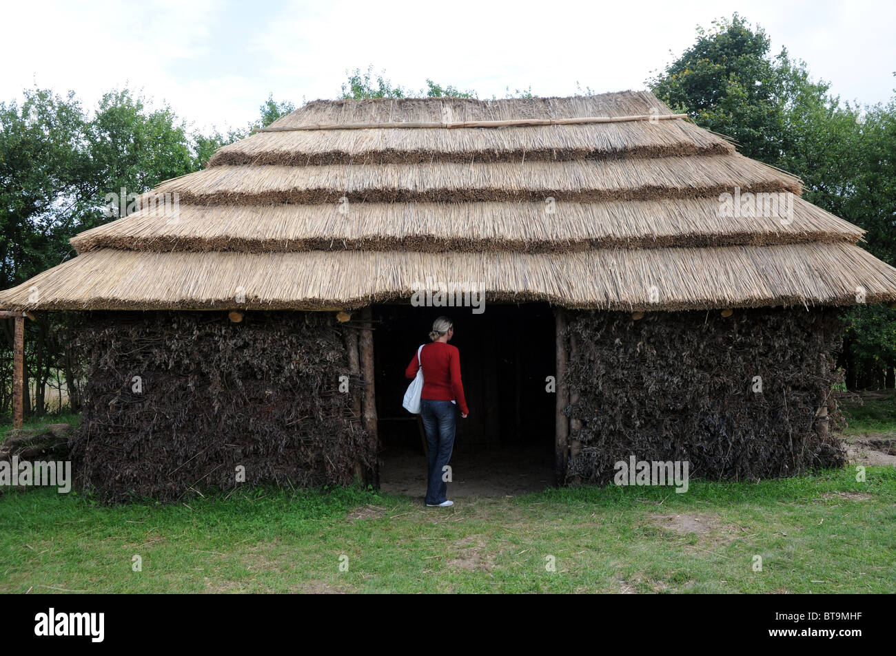 Alto Medioevo insediamento chiamato Amalang Foto Stock