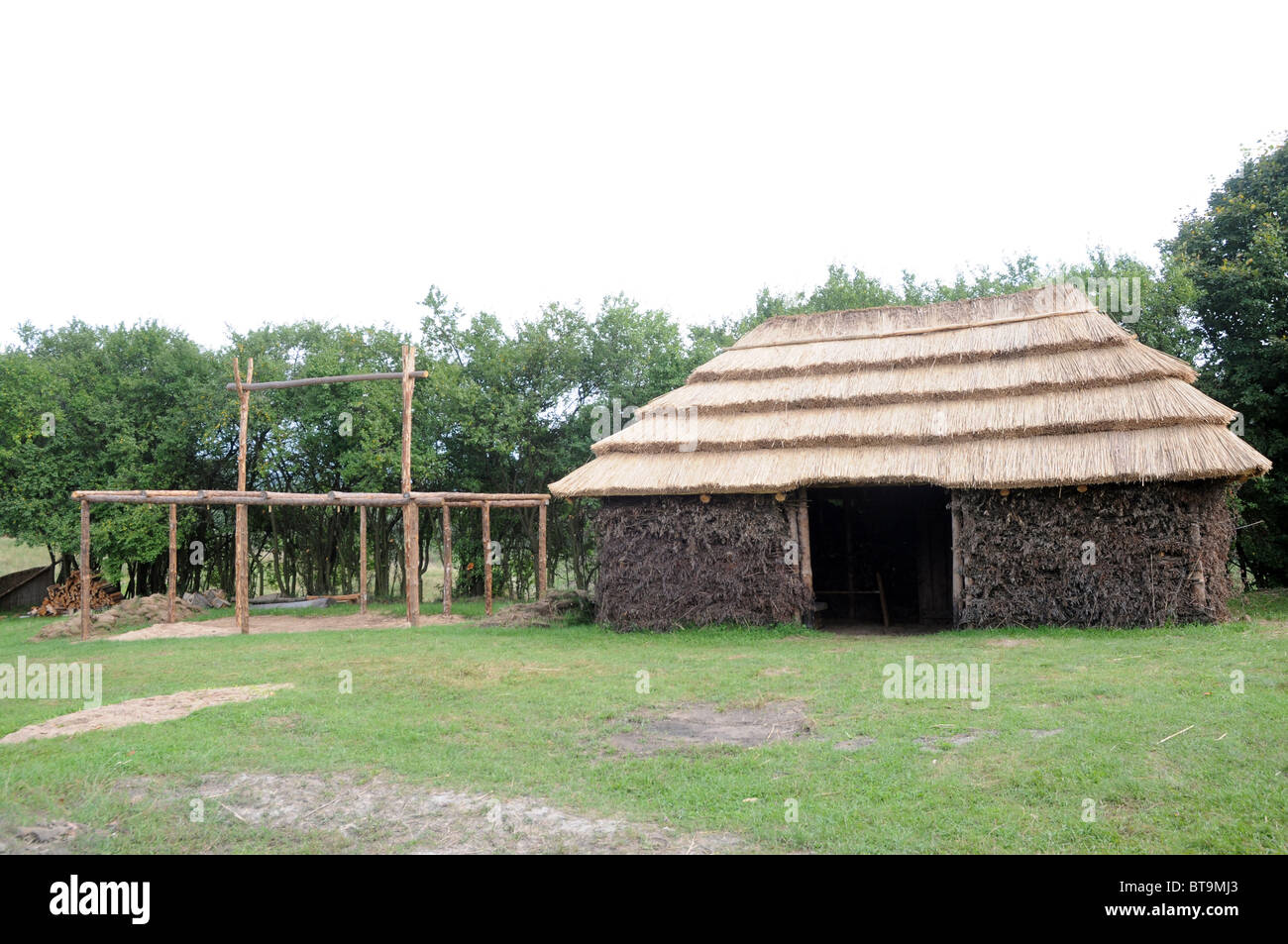 Alto Medioevo insediamento chiamato Amalang Foto Stock