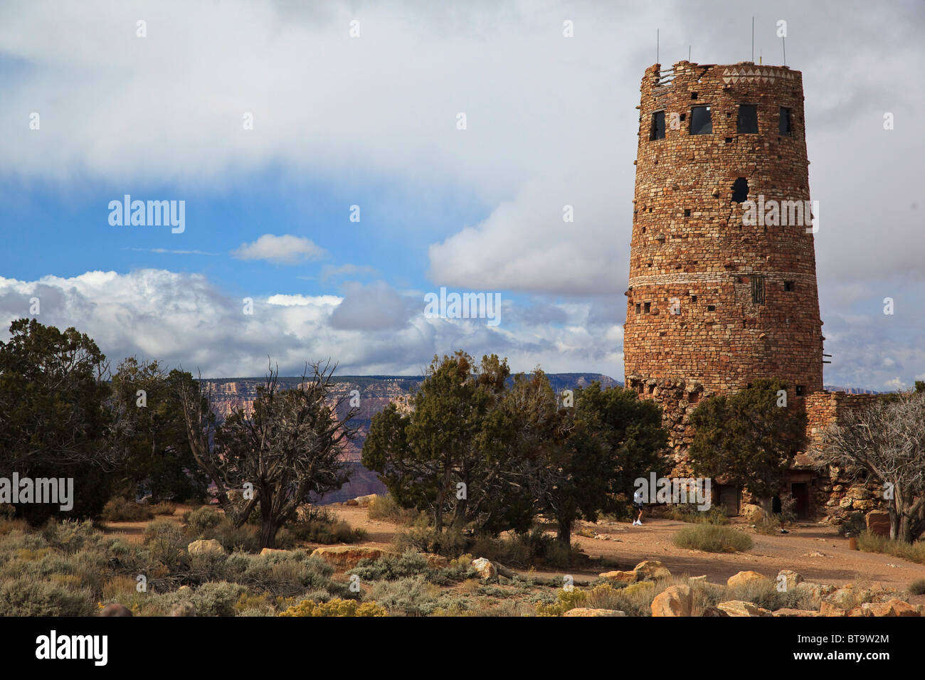 Torre presso il Grand Canyon, Arizona, USA, America del Nord Foto Stock