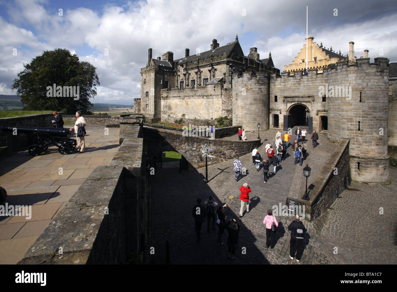 Il Castello di Stirling, Stirling, Scozia Foto Stock