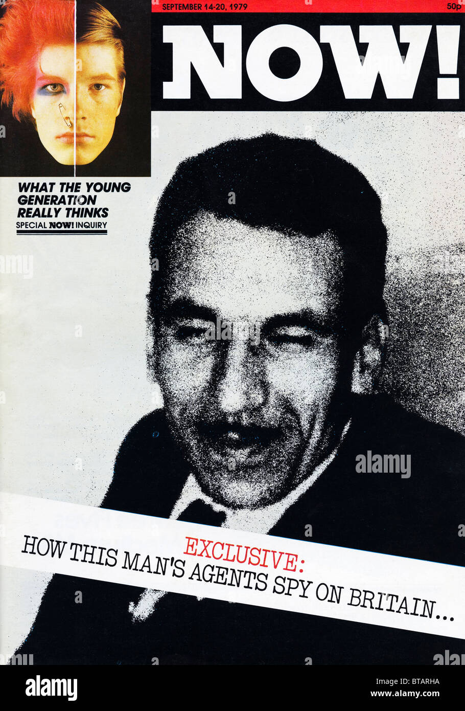 Il coperchio 1a questione della rivista ormai datata settembre 1979 Foto Stock