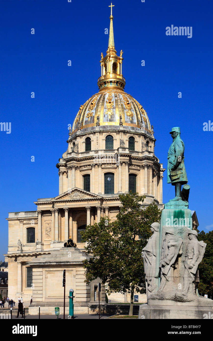 Francia, Parigi, Les Invalides, Église du Dôme, Foto Stock