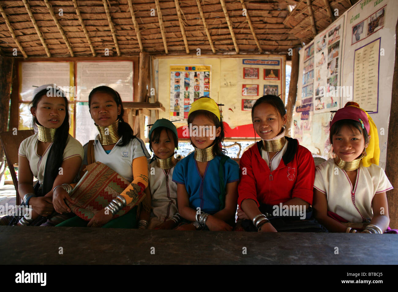 Scuola in Thailandia Foto Stock