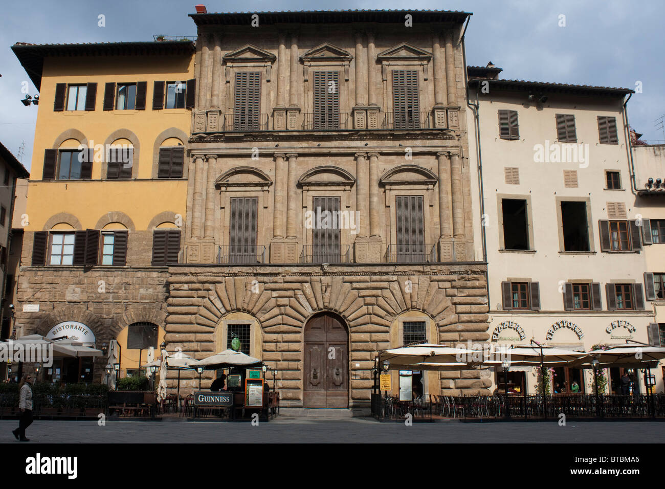 Il centro città di Firenze ITALIA Foto Stock