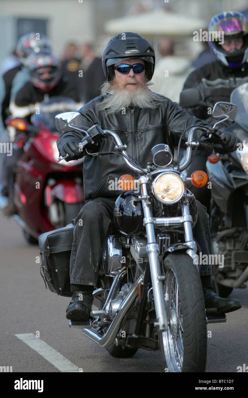 Ace Cafe Londra a Brighton moto raduno Foto Stock