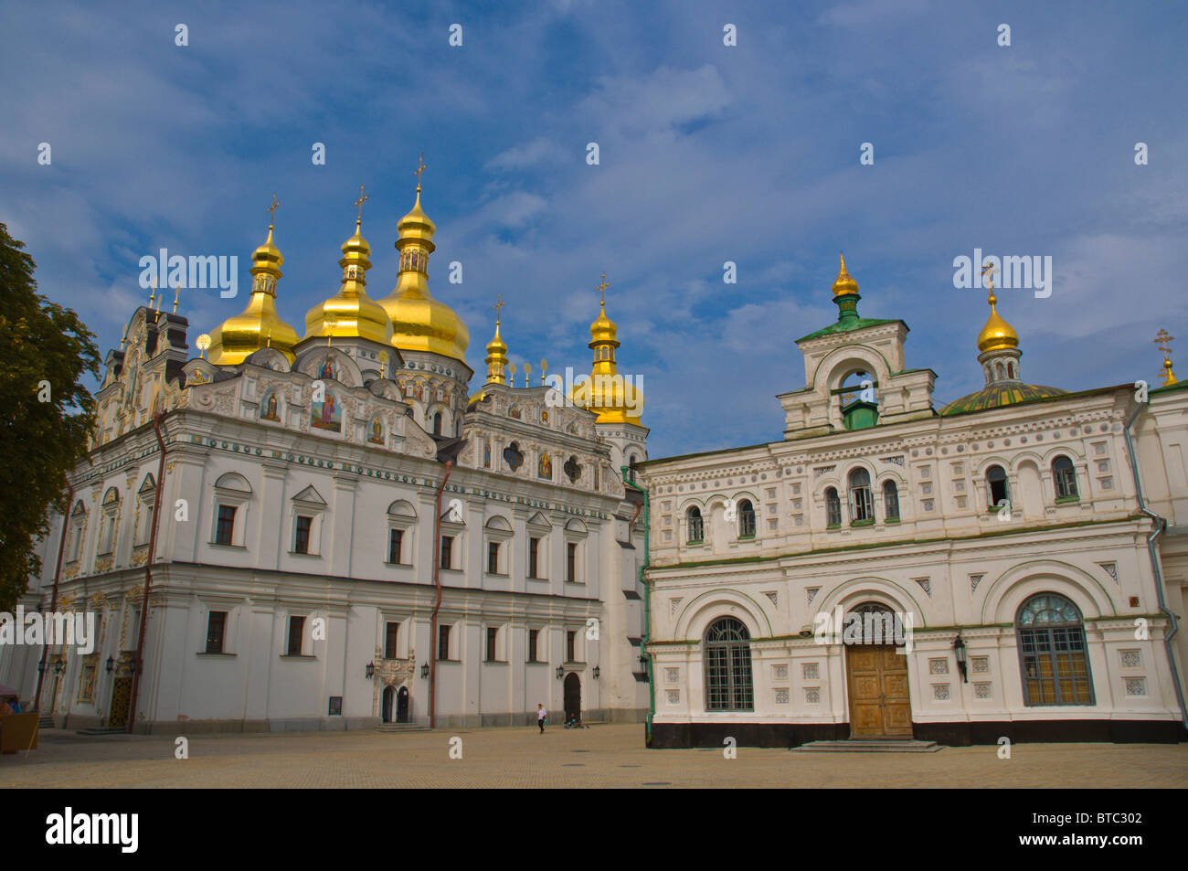 Cattedrale della Dormizione al Monastero delle Caverne (Pechersk Lavra) Kiev Ucraina Europa Foto Stock