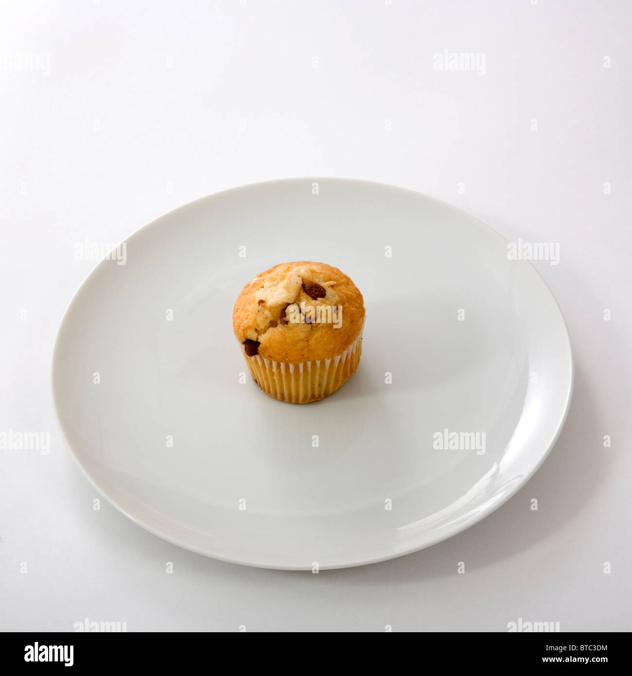 Choc Muffin di chip Foto Stock