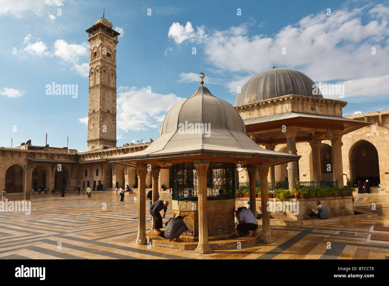 Moschea degli Omayyadi Foto Stock