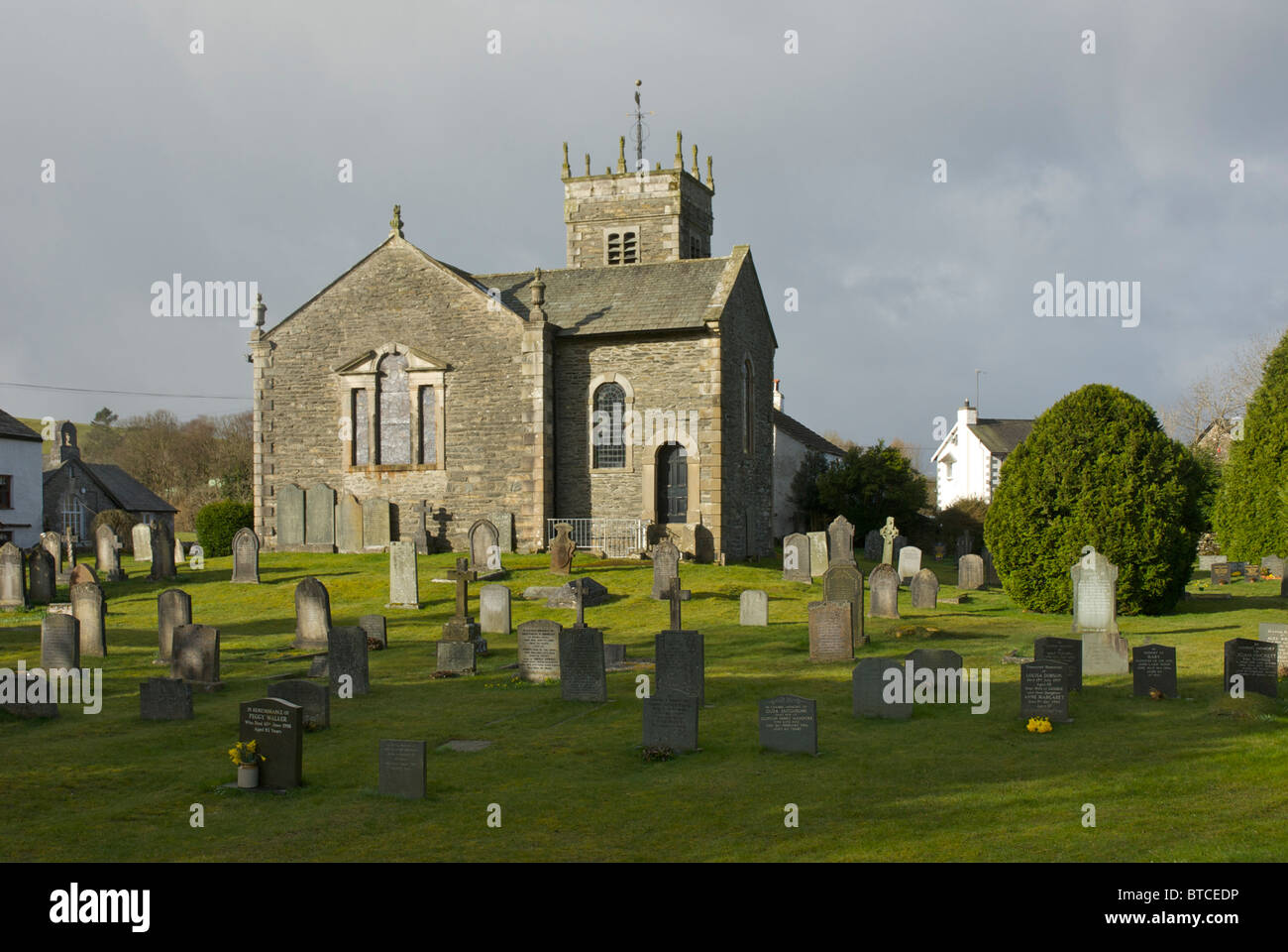 La St Anne's Church, Ings, Cumbria, England Regno Unito Foto Stock