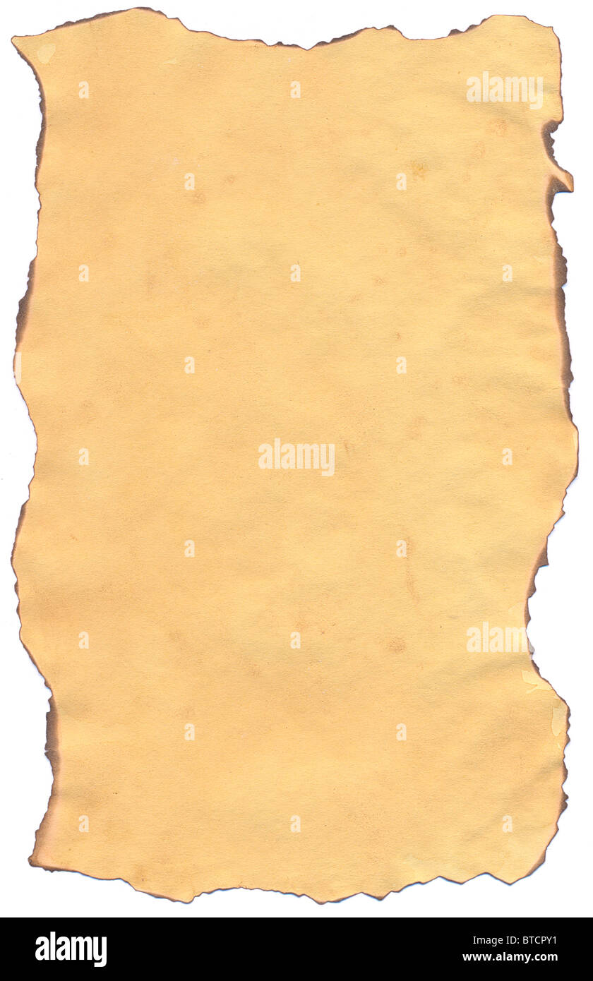 Il vecchio sfondo della carta Foto Stock