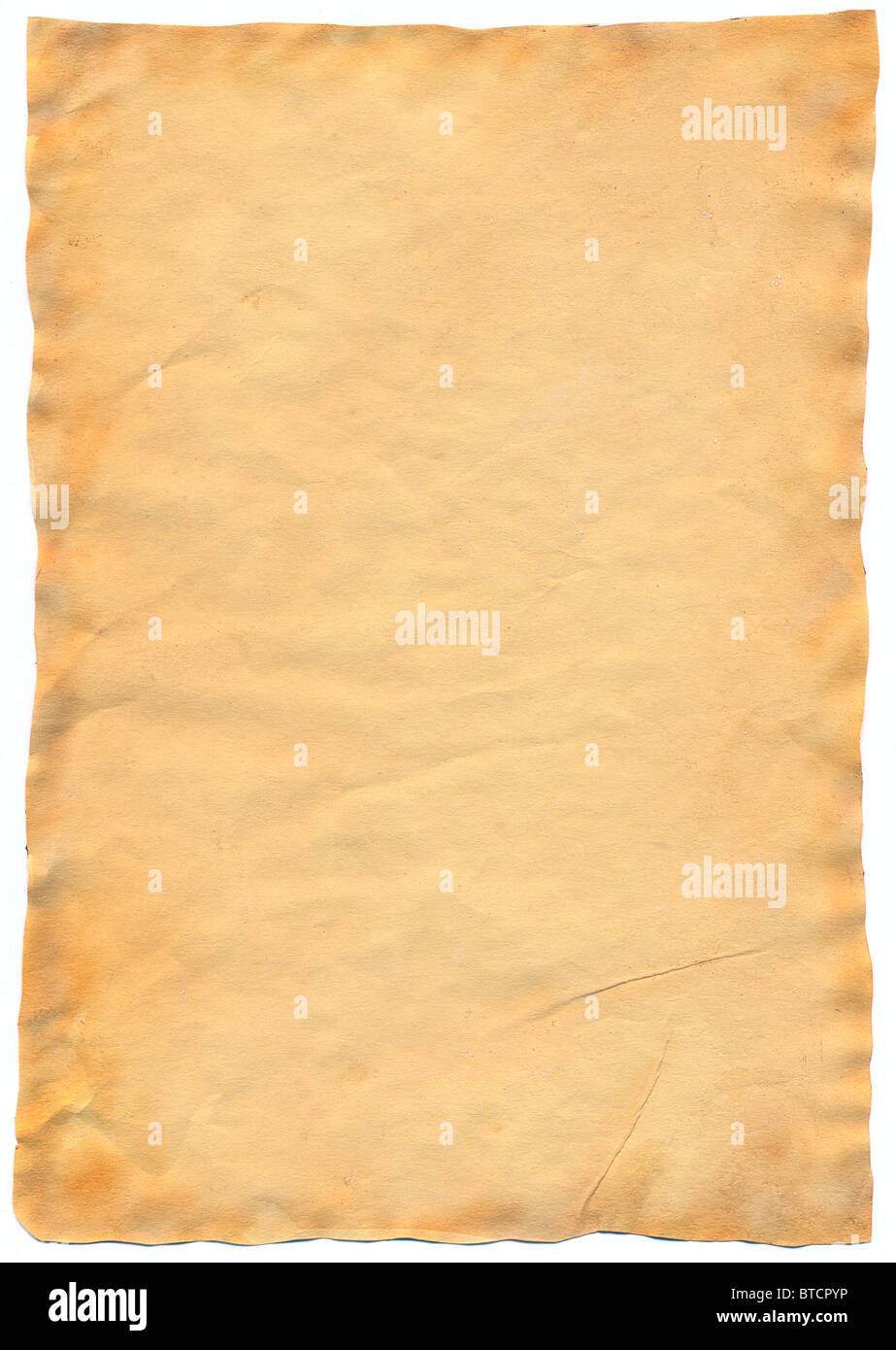 Il vecchio sfondo della carta Foto Stock