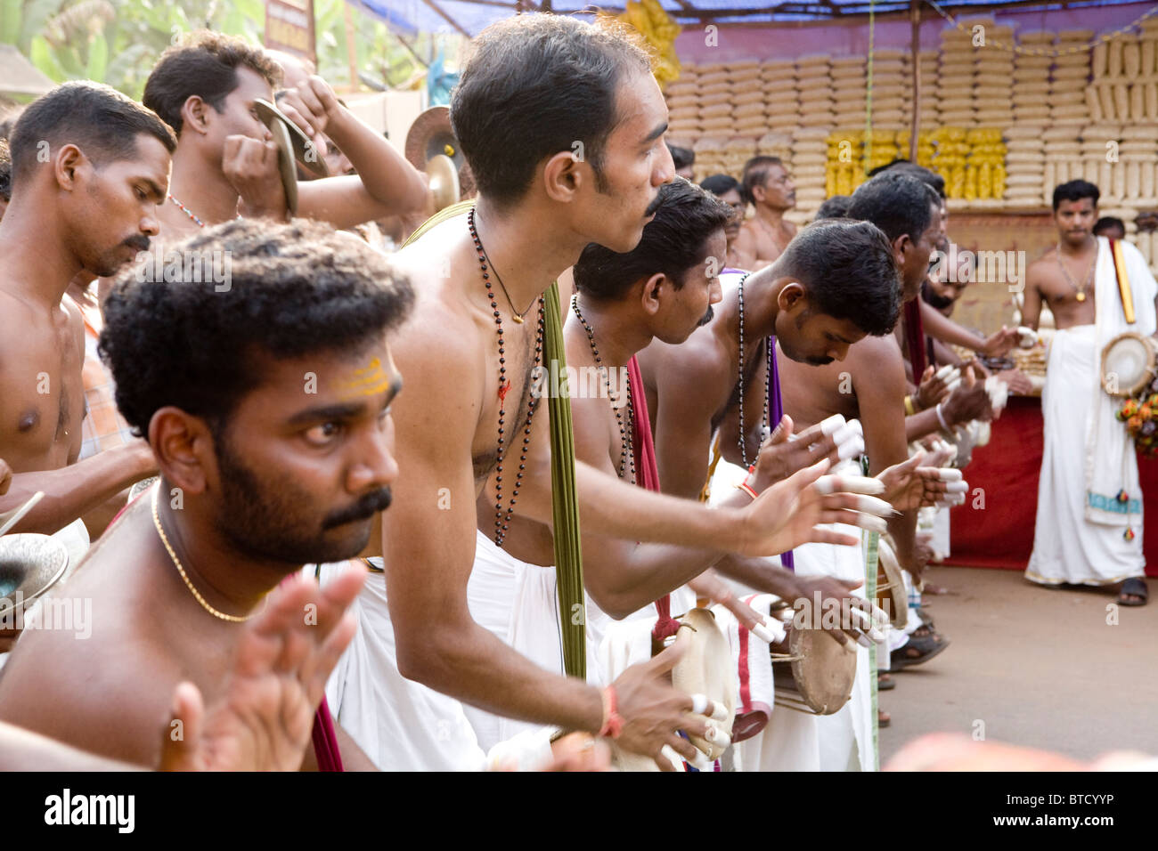 Festival di elefante Kerala Foto Stock