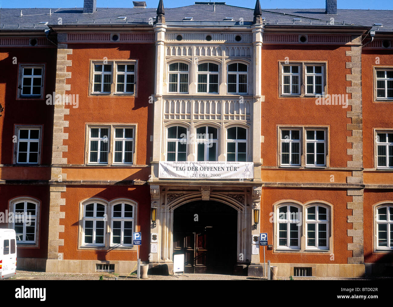 Meissen, fabbrica di porcellana Foto Stock