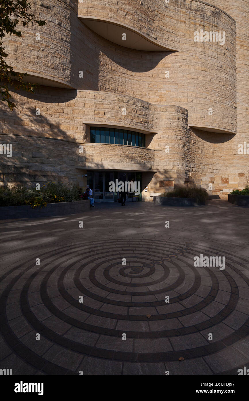 Museo nazionale degli Indiani Americani, Washington DC, Stati Uniti d'America Foto Stock
