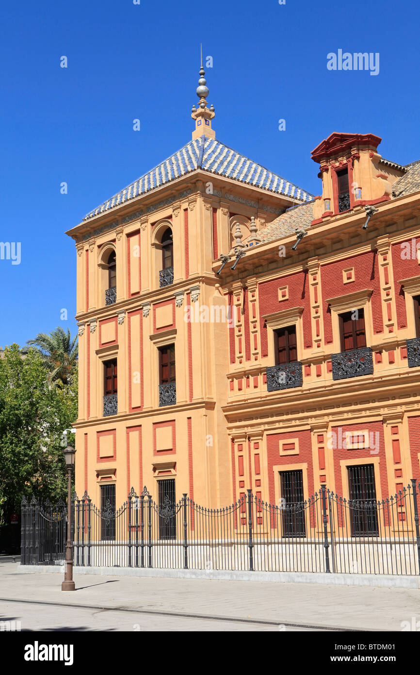 Il Palazzo di San Telmo a Siviglia, Spagna Foto Stock