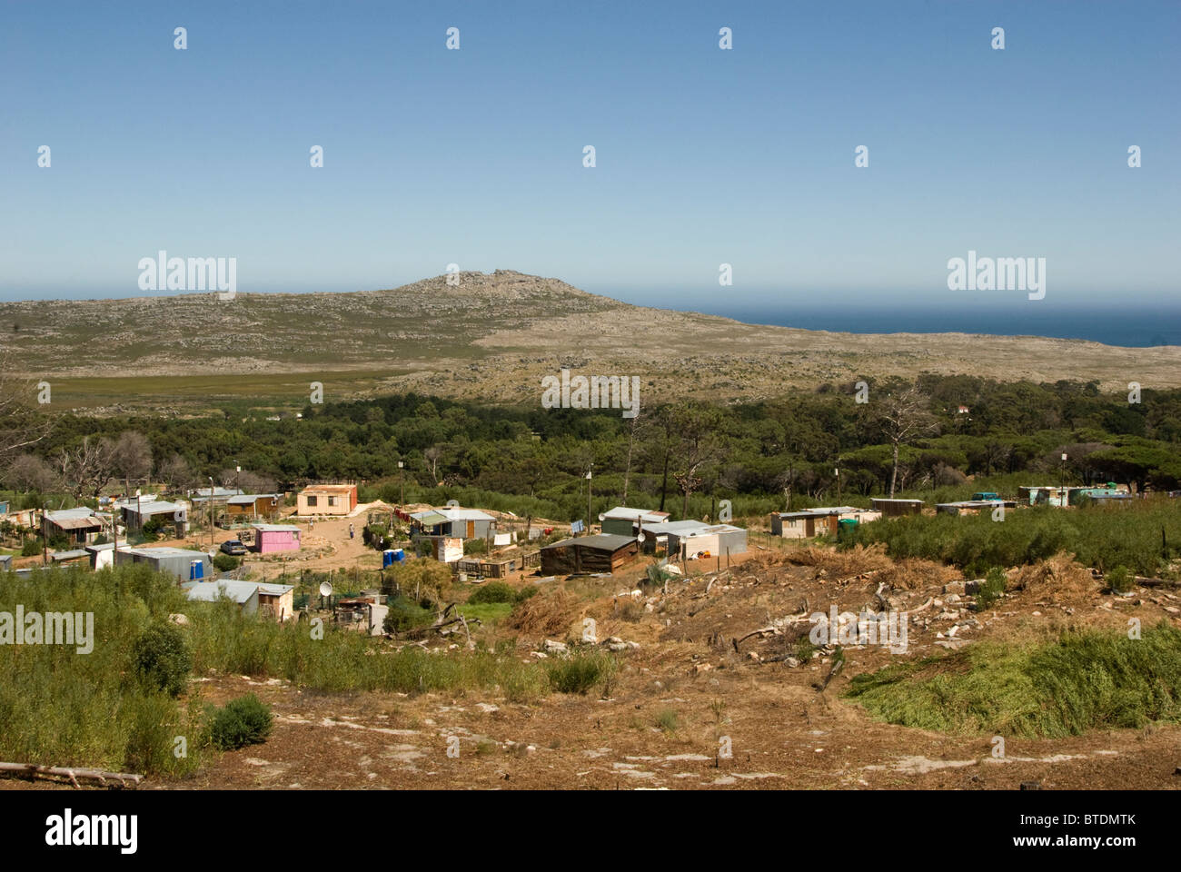 Una borgata rurale vicino Black Hill Foto Stock