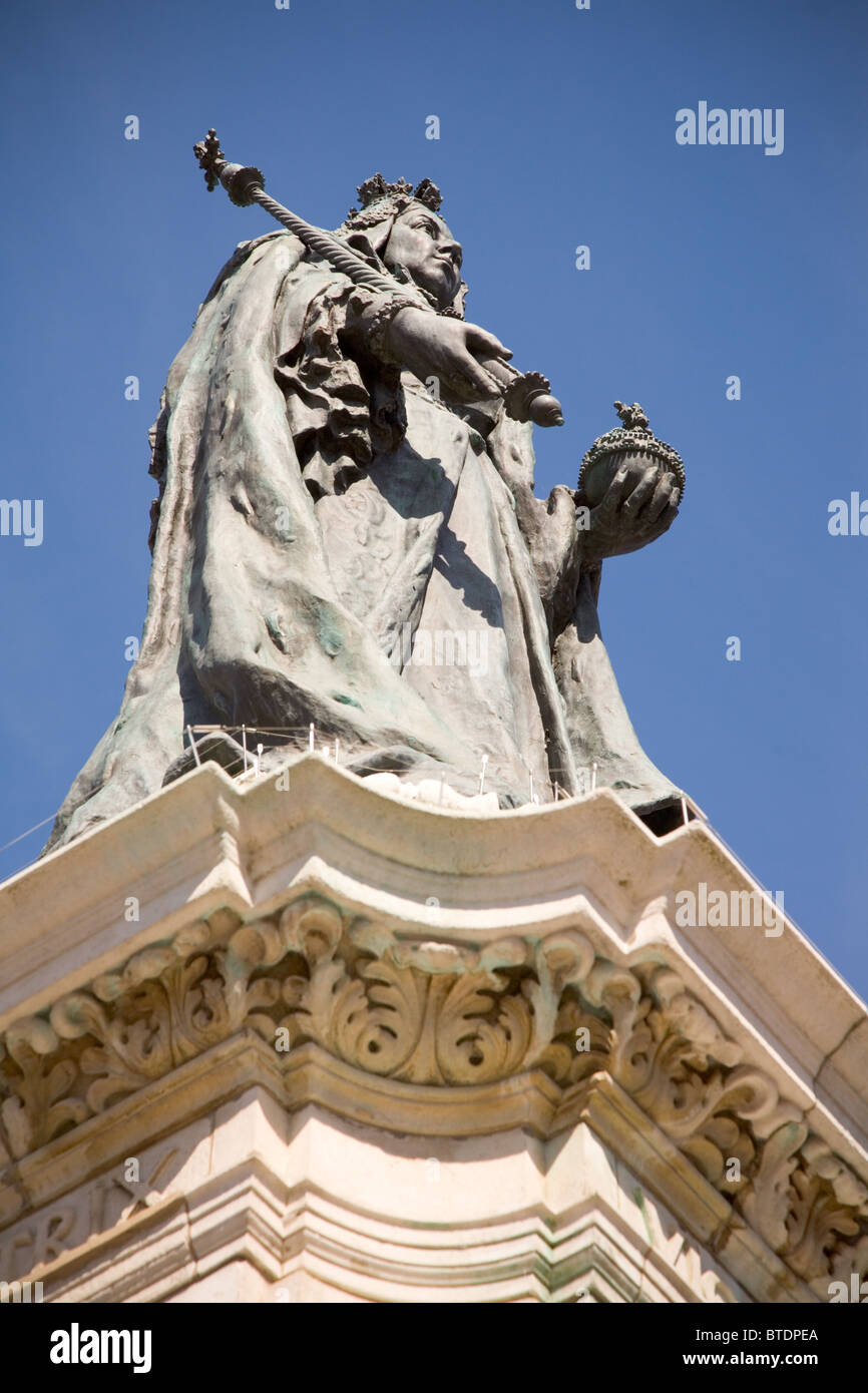 La regina Victoria, Queen Victoria Square Hull Foto Stock