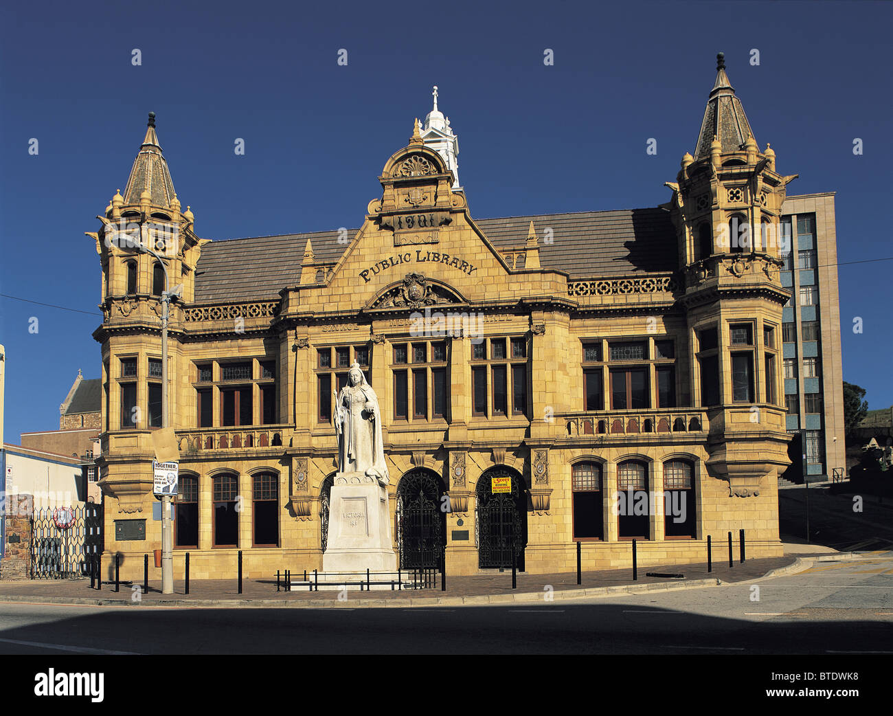 Biblioteca Pubblica in Port Elizabeth Foto Stock