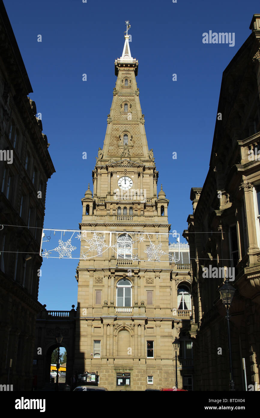 Halifax Town Hall Foto Stock