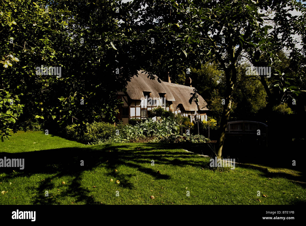 Anne Hathaway,s cottage Stratford upon Avon Ray Boswell Foto Stock