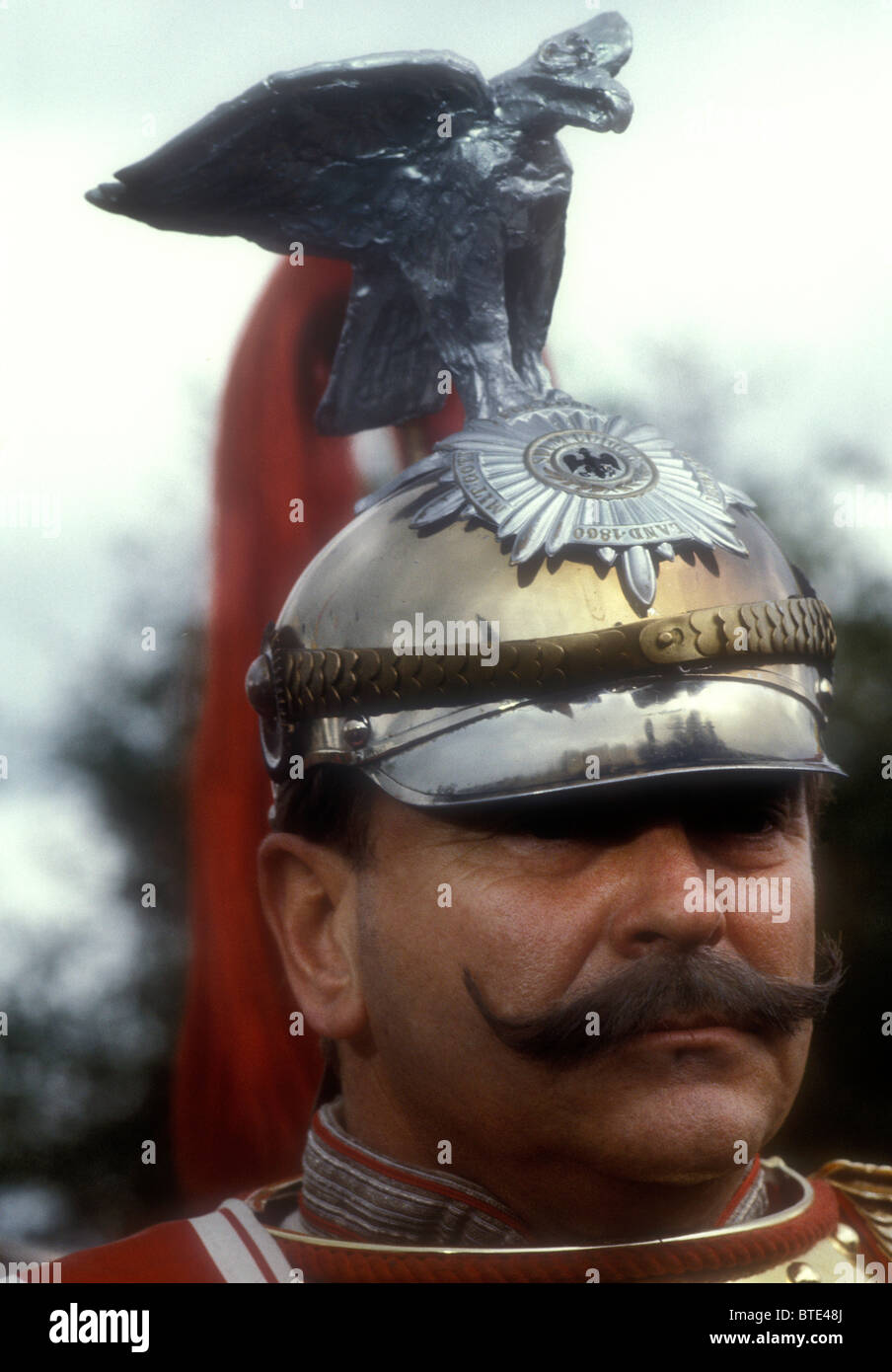 Battlefield attore gioca il Kaiser Guglielmo II Foto Stock