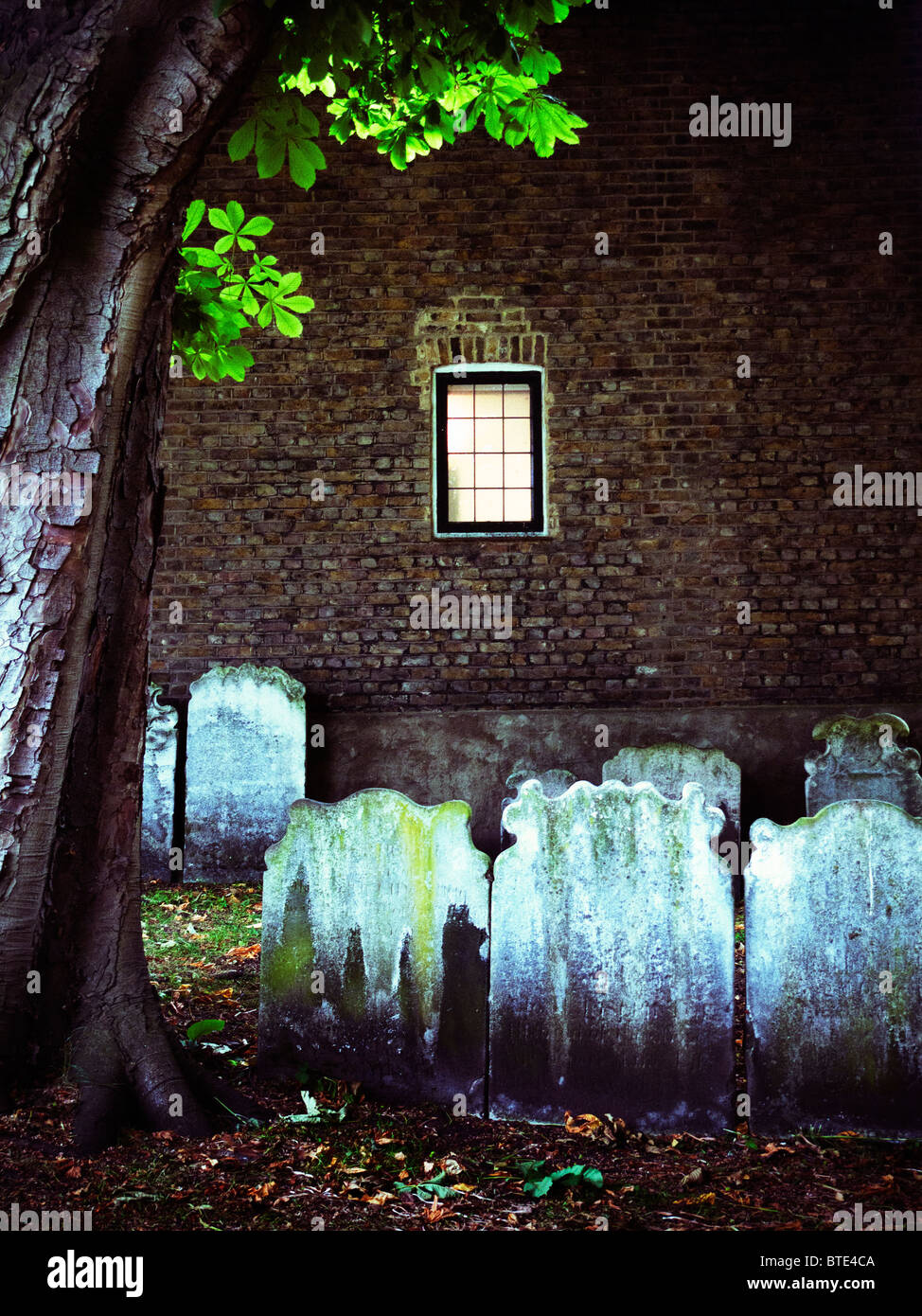 Cimitero vittoriano,Richmond Upon Thames,Surrey, Inghilterra Foto Stock