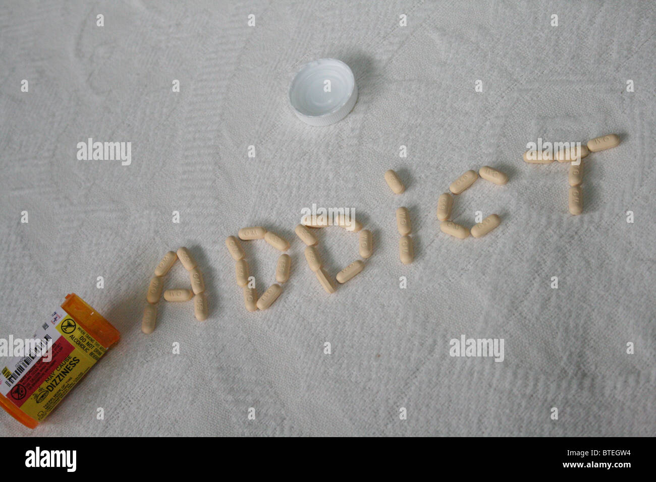 Siamo sempre troppo addicted a Prescription Meds? Foto Stock