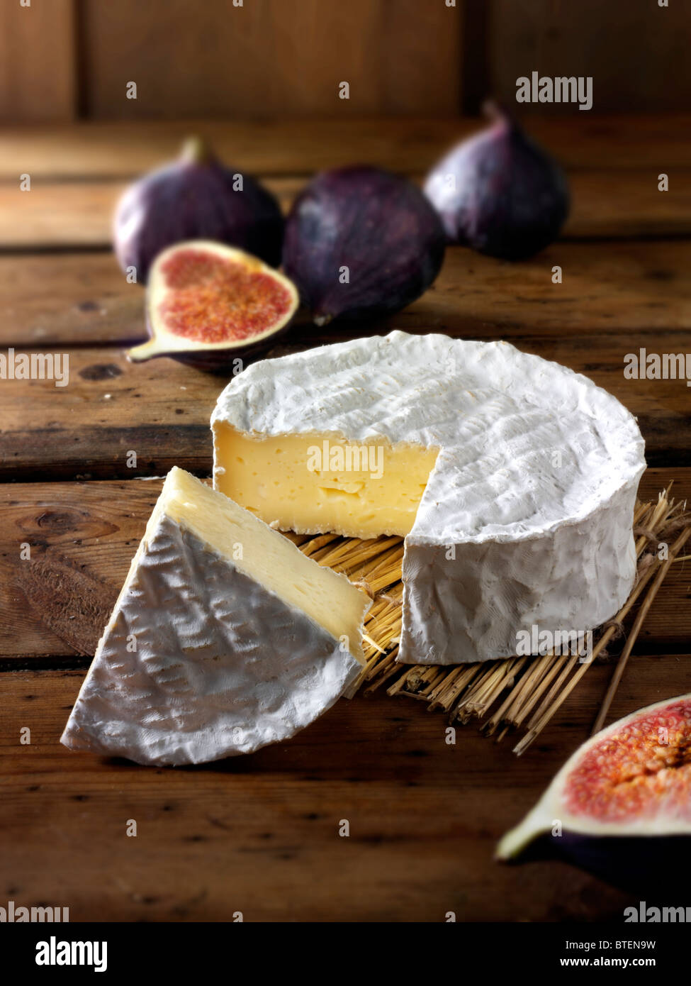 Coulommier tradizionale formaggio francese Foto Stock