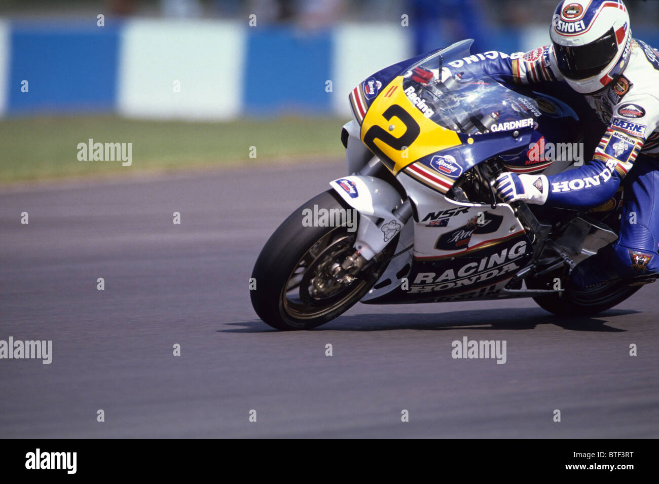 Wayne Gardner annata MotoGP Foto Stock