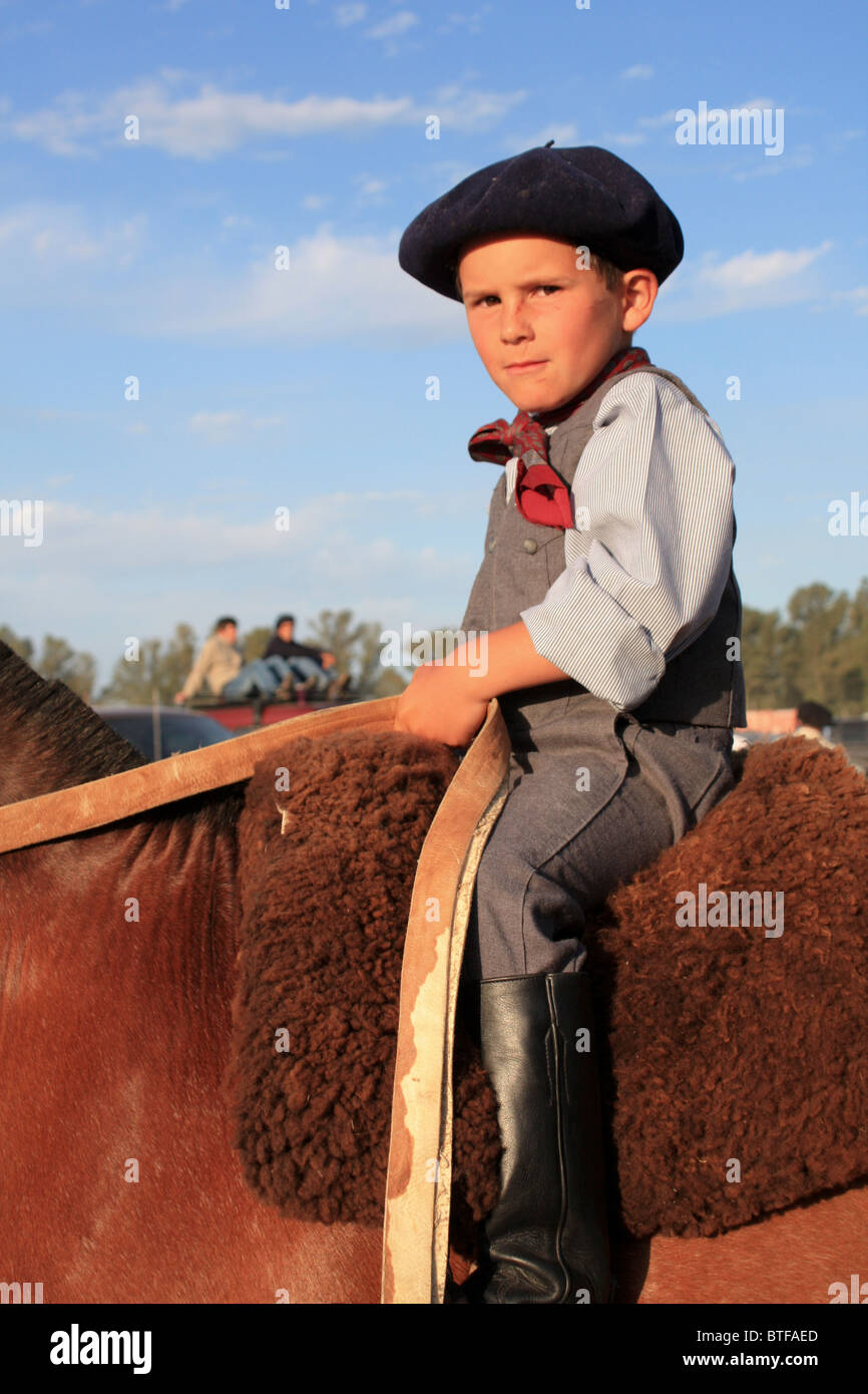 Gaucho Festival, San Antonio de Areco, Argentina Foto Stock