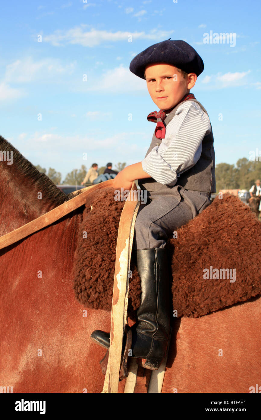 Gaucho Festival, San Antonio de Areco, Argentina Foto Stock