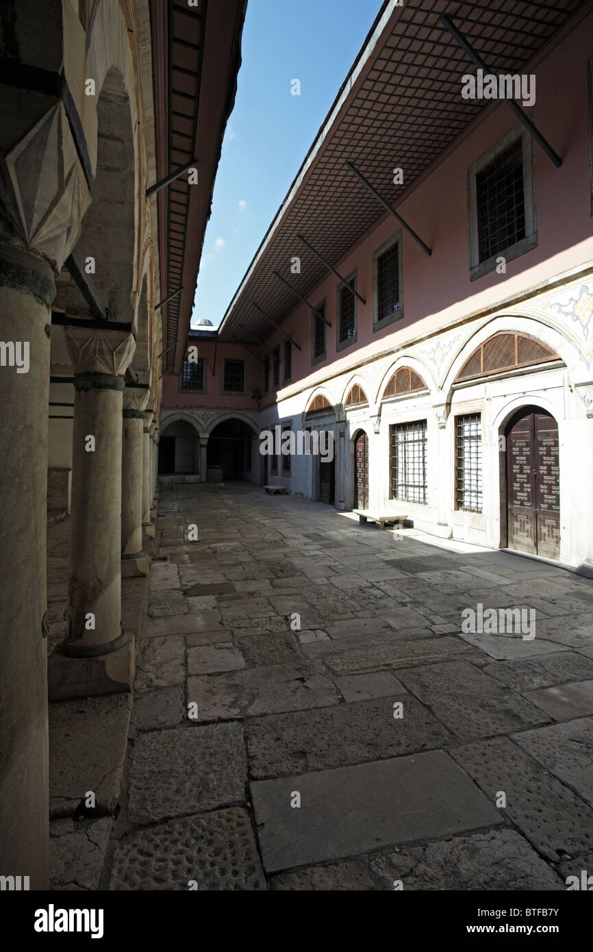 Istanbul palazzo Topkapi Harem cortile del concubiness Foto Stock