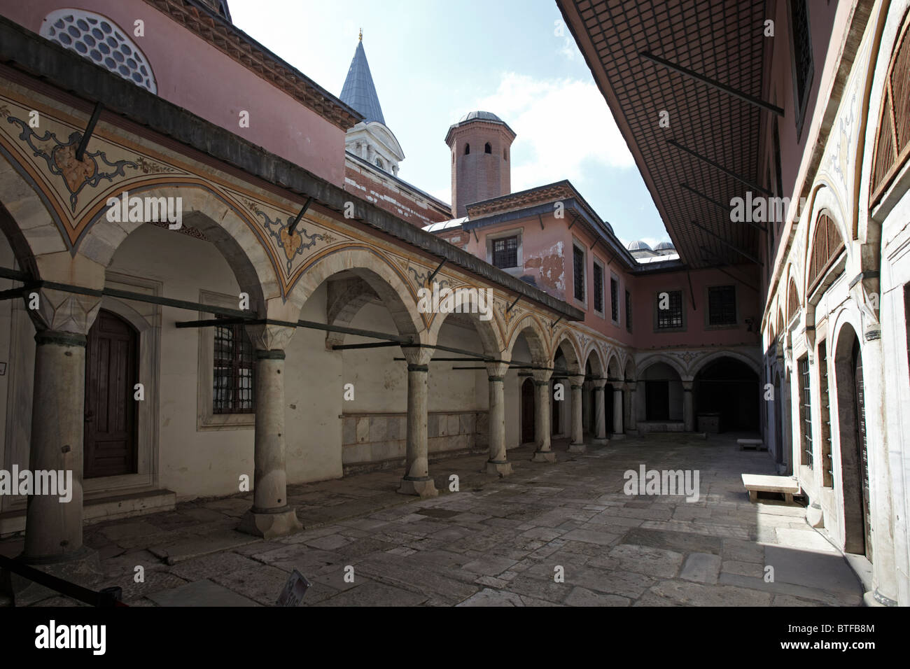 Istanbul palazzo Topkapi Harem cortile del concubiness Foto Stock