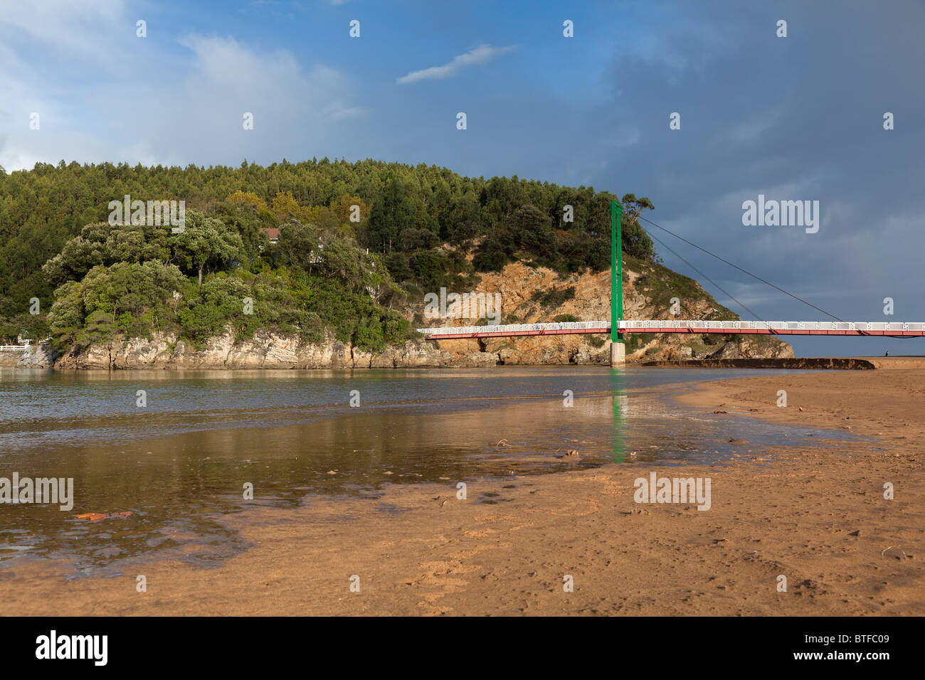 Brige di Pobeña, Muskiz, Bizkaia, Spagna Foto Stock