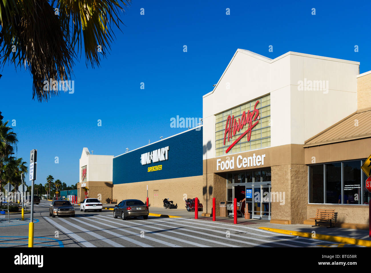 Walmart Supercenter in Haines City Central Florida, Stati Uniti d'America Foto Stock
