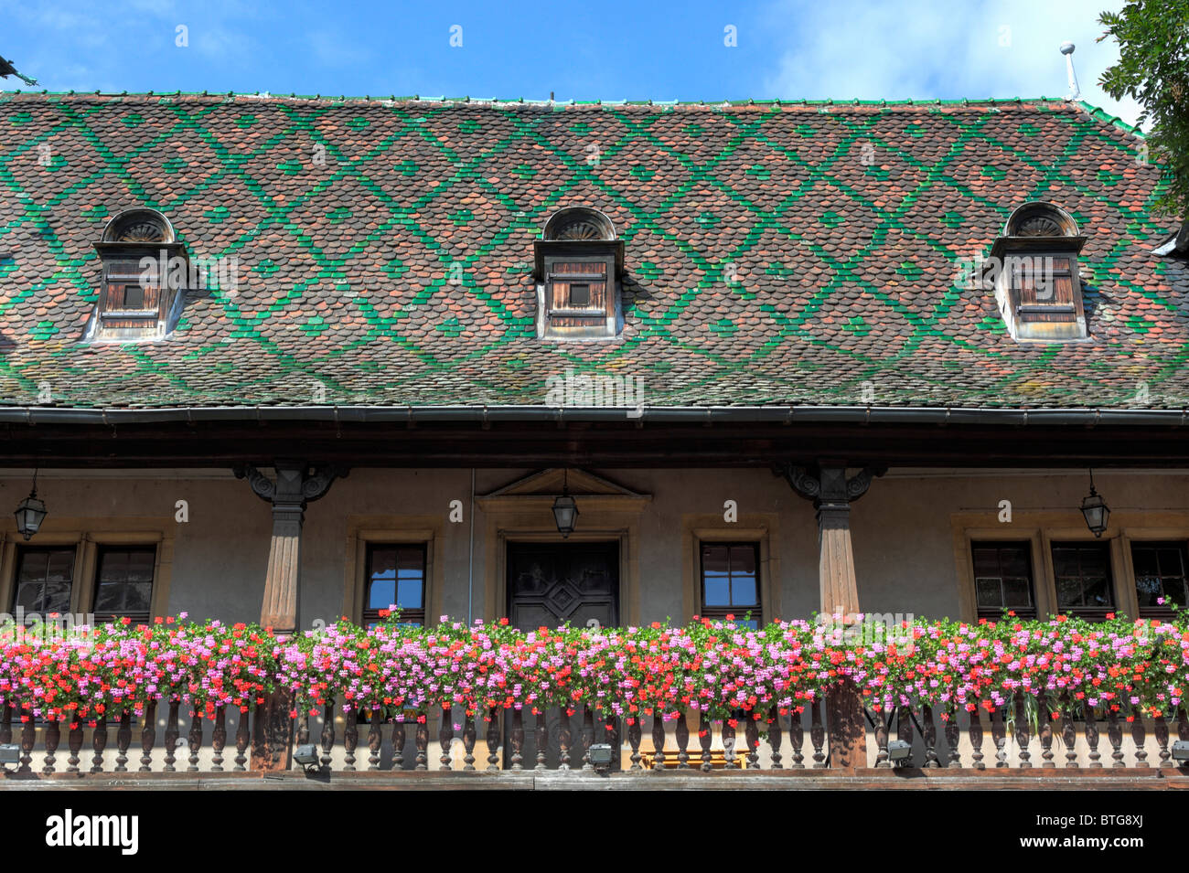 Koifhus, Ancienne Douane (1480), Colmar, dipartimento dell'Alto Reno, Alsazia, Francia Foto Stock