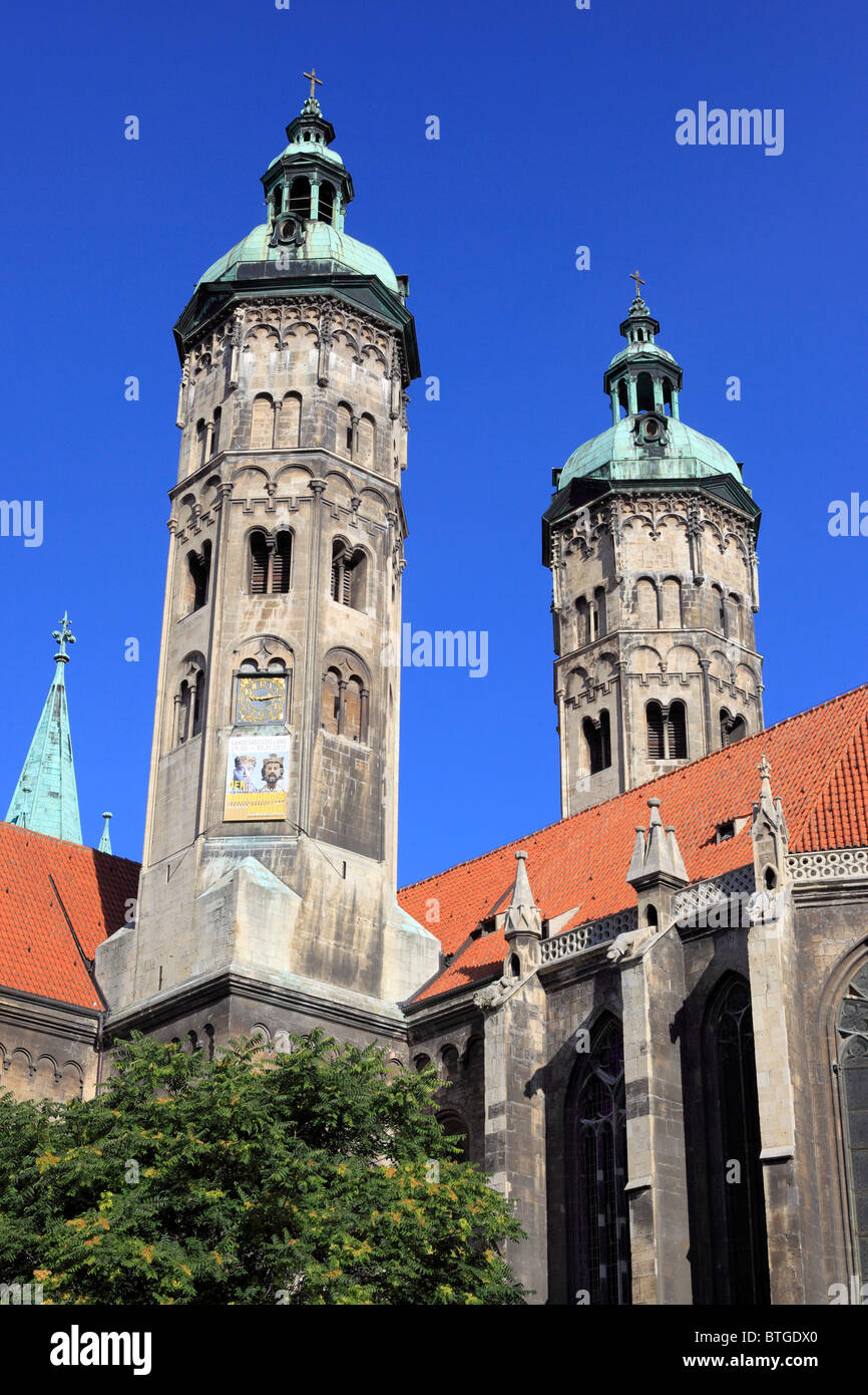 Cattedrale, Naumburg, Sassonia-Anhalt, Germania Foto Stock